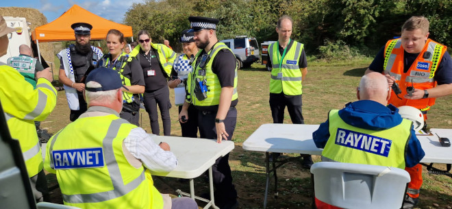 Photo taken from Exercise White Nile